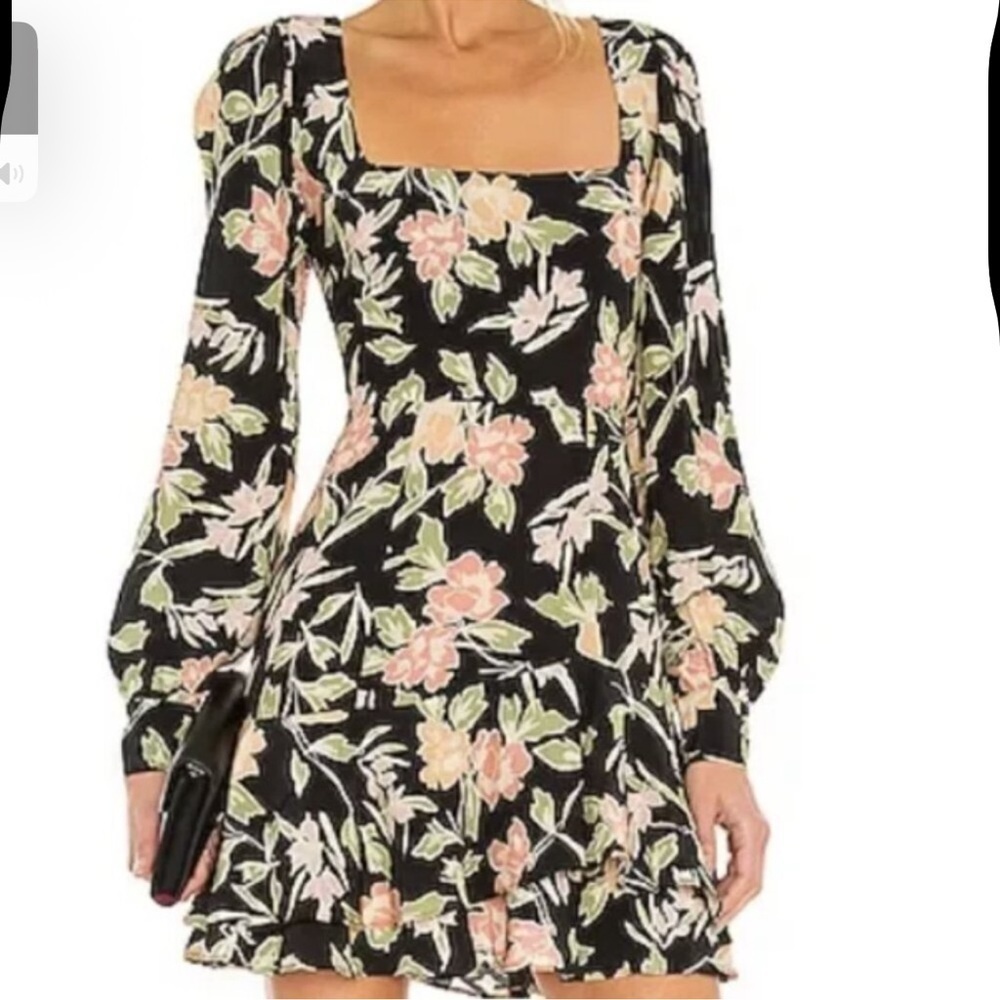 Yumi Kim Revolve Hey Jude in Haze Night Floral Mini Dress Size 4
